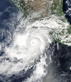 Hilary am 23. September als ein Kategorie 4 Hurrikan