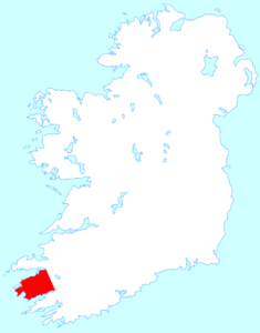 Lage der Iveragh-Halbinsel