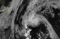 Hurrikane Lisa im nördlichen Atlantik