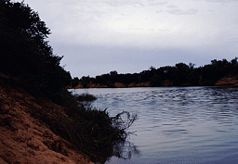 Der Gambia-Fluss bei Fatoto