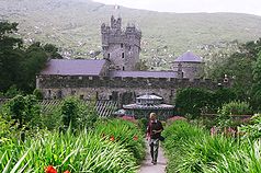 Glenveagh Castle mit Garten