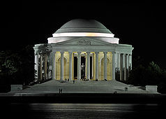 Blick zum Jefferson Memorial