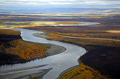 Der Koyukuk River im Kanuti National Wildlife Refuge