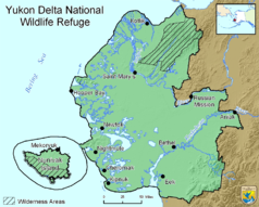 Map of the Yukon Delta National Wildlife Refuge.png