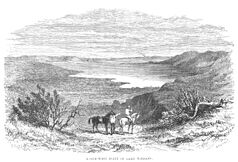 Nordwestliches Ufer des Lake Torrens (Zeichnung von John McDouall Stuart (1815–1866))