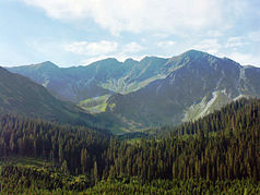 Der Berg Roháče in der Westtatra