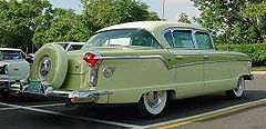 1956 Nash Ambassador sedan rear.jpg