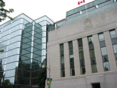 Kanadische Zentralbank in Ottawa