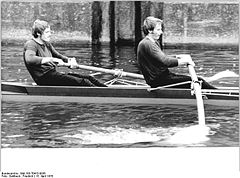 Jörg und Bernd Landvoigt am 15. April 1978 in Leipzig
