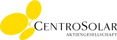 Logo der CENTROSOLAR Group AG