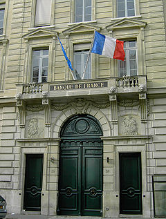 Haupteingang der Banque de France
