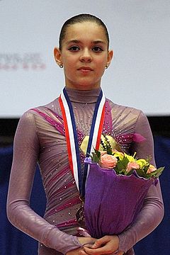 Sotnikowa beim Grand-Prix-Finale der Junioren 2010/11