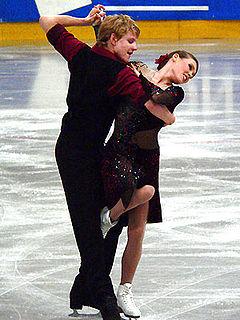 Grethe Grünberg und Kristian Rand während ihres Originaltanzes beim Junioren Grand Prix in Den Haag 2006