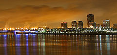 Long Beach bei Nacht