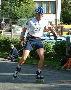 Nicolas Bal beim Sommer-Gand-Prix 2004 in Steinbach-Hallenberg