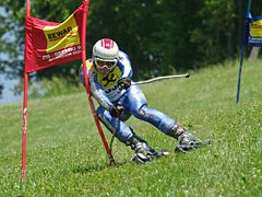 Stefan Portmann im FIS-Riesenslalom von Rettenbach am 12. Juni 2010