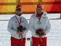 Siegerehrung 2006: Tor Arne Hetland (rechts) mit Jens Arne Svartedal