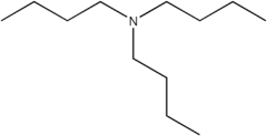 Struktur von Tributylamin