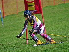 Veronika Cvašková im Riesenslalom der WM 2009