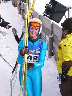 Nina Lussi bei der Junioren-Weltmeisterschaft 2010 in Hinterzarten