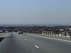 Autobahn in der Nähe von Alberton
