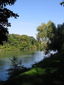 Die Marne bei Noisy-le-Grand