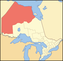Map of Ontario KENORA.svg