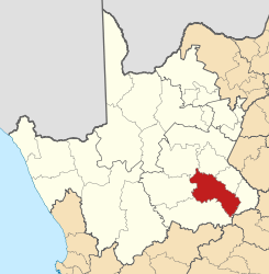 Map of the Northern Cape with Emthanjeni highlighted (2011).svg
