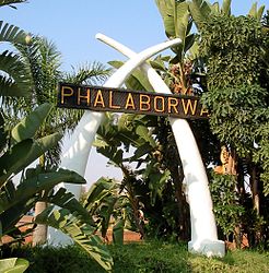 Schild in Phalaborwa