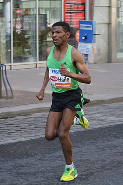 Gebrselassie beim Vienna City Marathon 2011