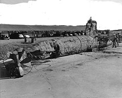 Bei Pearl Harbor durch Amerikaner aufgebrachtes U-Boot Typ A