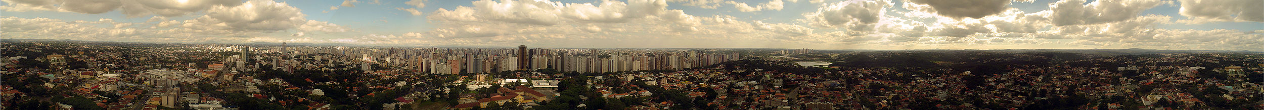 360°-Panorama, Aussicht vom Torre Panorâmica