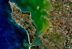 NASA-Satellitenbild der Île d’Oléron