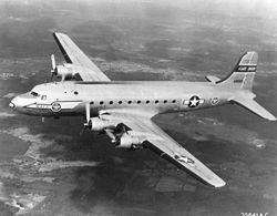 C-54E der U.S. Air Force