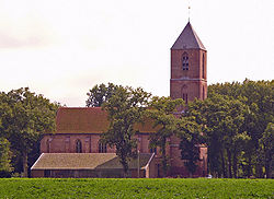 Kirche von Halvelte, 2008.