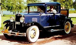 Chevrolet Universal Serie AD Coupé (1930) mit Schwiegermuttersitz