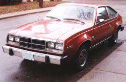 1981 AMC Spirit GL front left corner.JPG