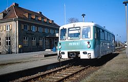 Bahnhof Jerichow 1999