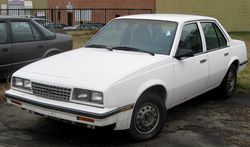 Chevrolet Cavalier Sedan (1981–1988)