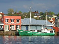 Lilly (ex KFK 144) im Hafen von Flensburg (2008)