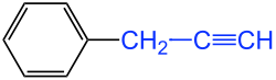 3-Propinyl Benzene V.5.svg