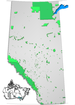 Lage in Alberta