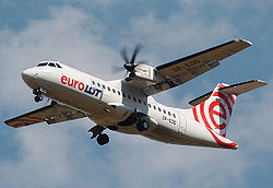 ATR 42-500 der euroLOT
