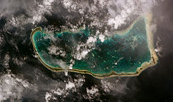 NASA-Bild von Abaiang