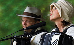 Open-Air-Konzert am Tag des Nationalparks (Dag van het Nationale Park) im Park Vreugd en Rust, Voorburg, Niederlande. Bild E. Brinkman Fotografie.