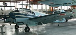 Ae-145 als fliegende Ambulanz im Museum Krakau