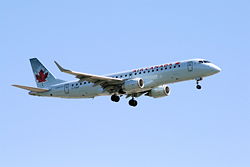 Embraer 190 der Air Canada