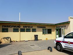 Terminal am Flughafen Swakopmund