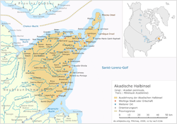 Die Akadische Halbinsel