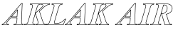 Aklak Air Logo